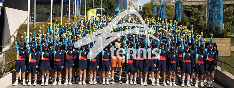 ballkids at the australian open